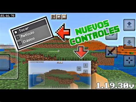 APRENDE A COMO ACTIVAR NUEVOS CONTROLES EN MINECRAFT PE 1 19 30 YouTube