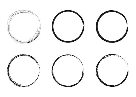 Premium Vector Enso Zen Stroke Circle Japanese Brush Symbol Vector