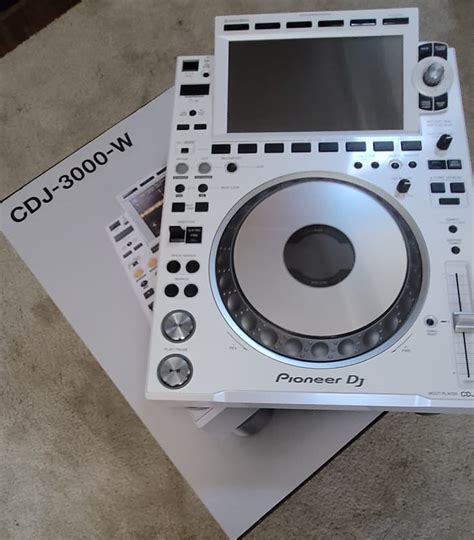 Pioneer Dj Cdj 3000 White Limited Reverb