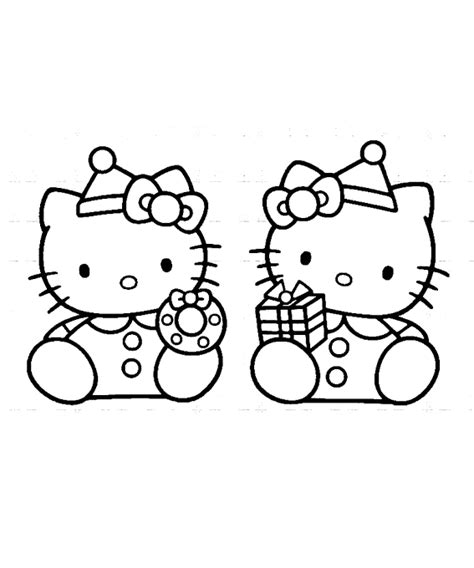 Dibujo Para Imprimir Y Colorear De Hello Kitty Regalos