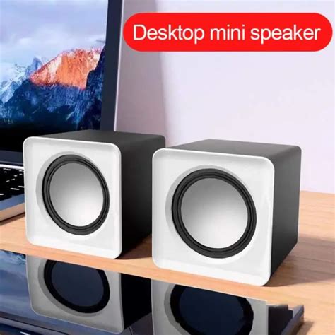 Mini Computer Speaker Usb Wired Speakers Universal Stereo Sound