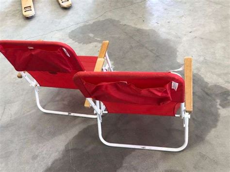 2 Coca Cola Beach Chairs Yorkton Auction Centre