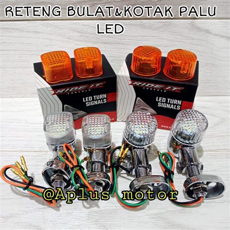 Jual Riting Reteng Bulat Palu Led Sein Palu Bulat Dan Palu Kotak Led