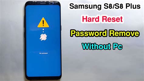 Samsung Galaxy S8s8 Plus Hard Reset Password Unlock Factory Reset Pattren Unlock Without