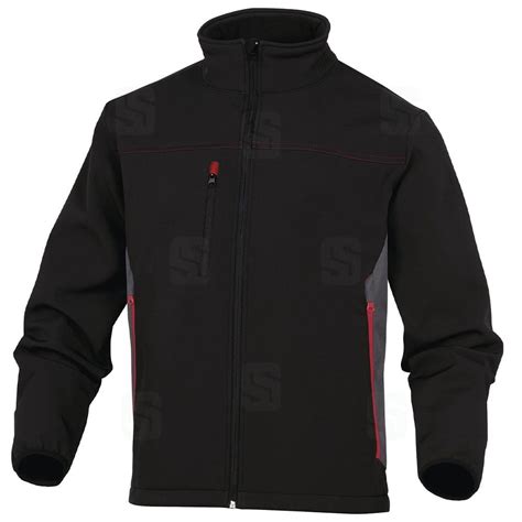 Kurtka Softshell Delta Plus Mysen Mysennrxx Czarno Czerwona Safestyle Pl