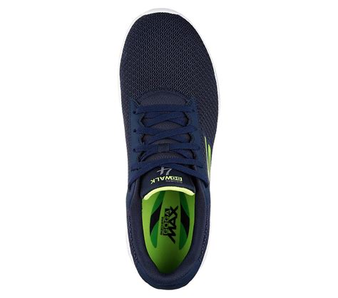 Skechers Navy Lemon Go Walk Mens Lace Up Shoes Style Id India