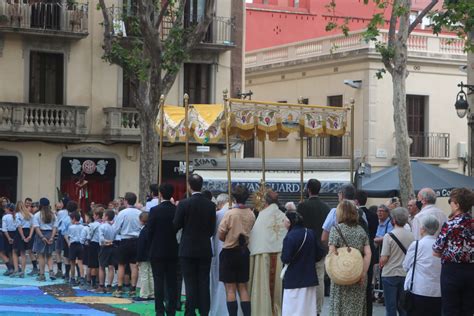 Corpus Christi procesión y bendición en la Plaza Concordia de