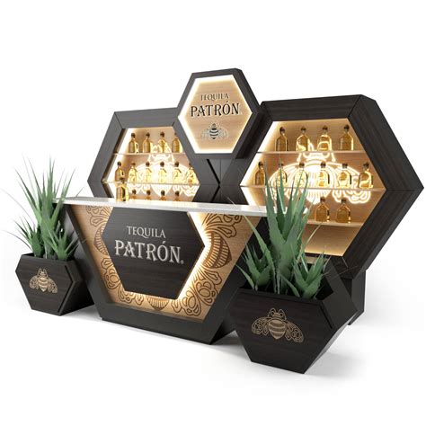 Tequila Patrón Bar Ats Display