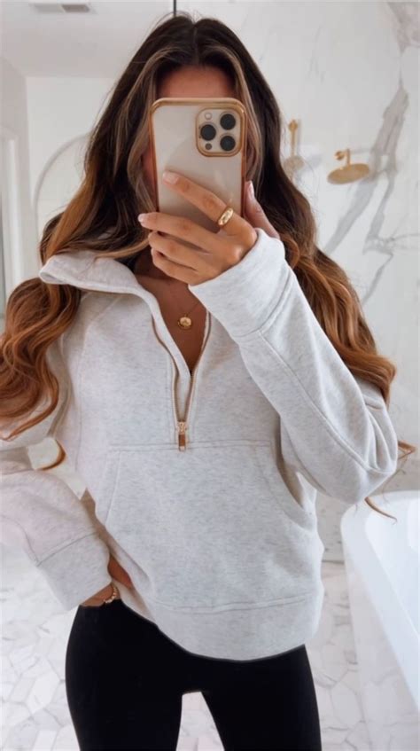 Women S Half Zip Pullover Curated On Ltk Cute Outfits Athleisure