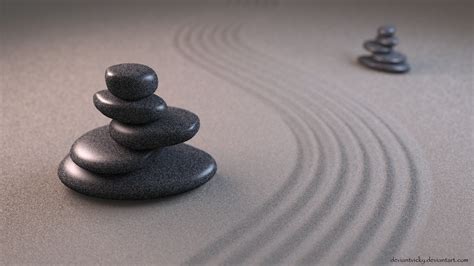 Zen Harmony A Serene Hd Wallpaper For Spiritual Tranquility