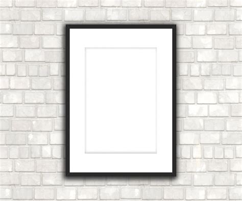 How To Hang Frame On Brick Wall Wall Design Ideas