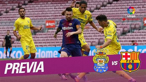 Partido De La Jornada UD Las Palmas Vs FC Barcelona YouTube