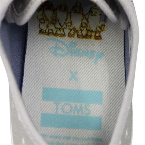 Toms X Disney Dopey Grey Plimsolls Womens