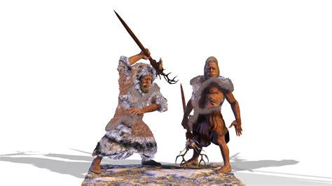 3d Ice Age Caveman Turbosquid 1853318