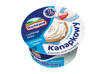 HOCHLAND Serek kanapkowy kremowy śmietankowy 130 g BARBORA