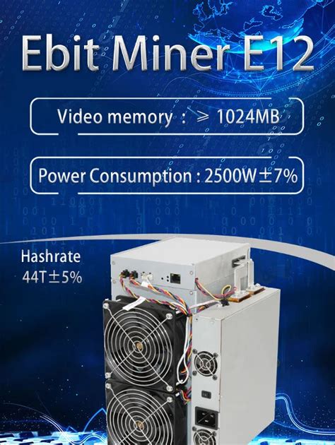 Asik Used Ebit E T Crypto Mining Device Asic Miner Bitcoin Miner Is