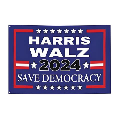 Voppv X Ft Kamala Harris Waltz For President Flags New Flag