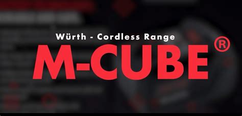 Würth introduces the M Cube range with ultimate versatility in power