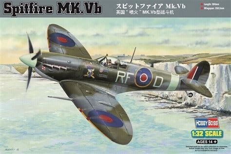 Hobbyboss 1 3 2 Maßstab Modell Set Spitfire Mk Vb HBB83205 eBay