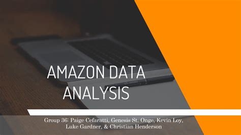 Amazon Data Analysis Youtube