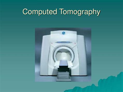 Ppt Conventional And Computed Tomography Powerpoint Presentation