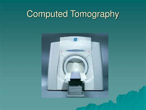 Ppt Conventional And Computed Tomography Powerpoint Presentation Id351400