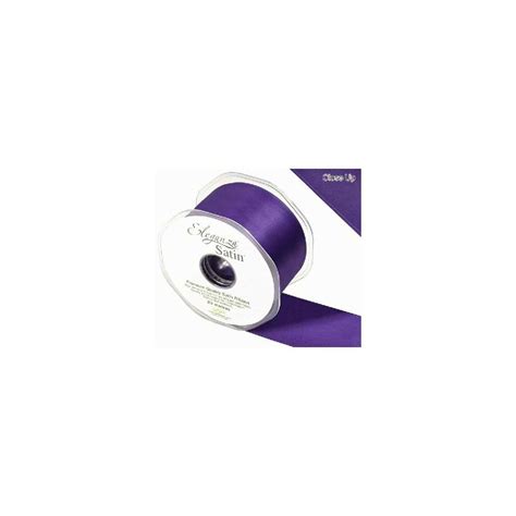 Plum Double Faced Satin Ribbon Shop By Width