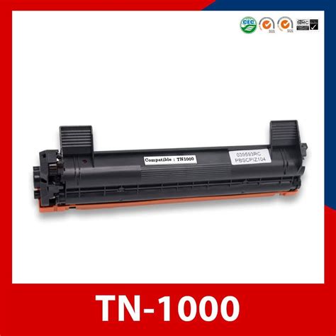 ตลับหมึกเทียบเท่า รุ่น Tn1000t1000tn 1000t 10001000 สำหรับเครื่องพิมพ์ Brother Hl 11101210w