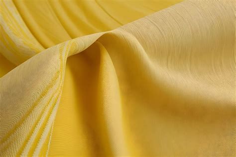 Premium Photo Yellow Patterned Cloth Texture