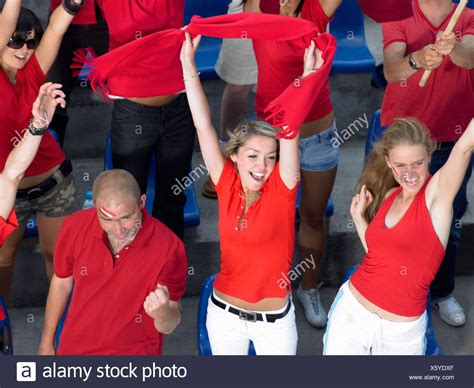 Stadium Crowd Cheering Stock Photos And Stadium Crowd Cheering Stock