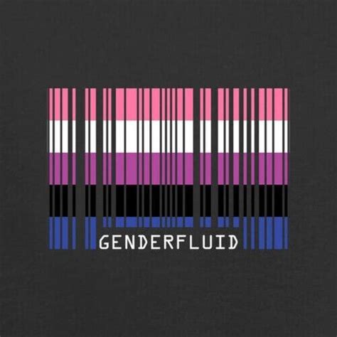 Lgbt Barcode Flags Gender Fluid Hoodie Hoody Lgbtq Sex Pride