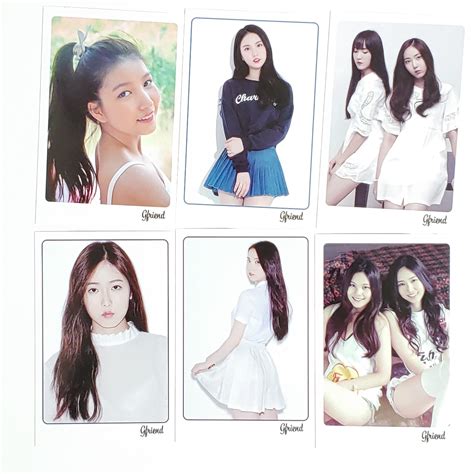 Gfriend Photo Message Card Pcs New Instagram Kpop Goods Actskorea