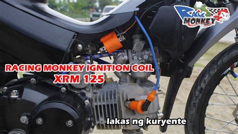 INSTALLING IGNITION COIL AND SPARK PLUG CAP RACING MONKEY XRM 125 CARB