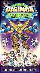 Digimon The Movie Vhs Digital Monsters W Video Guide