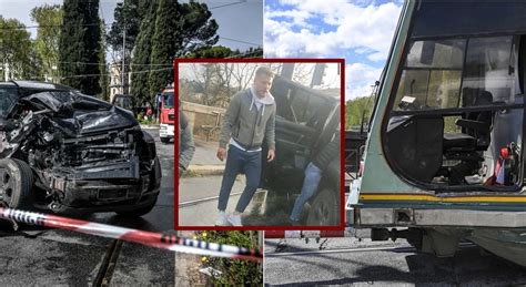 Ciro Immobile Incidente A Roma Scontro Contro Un Tram Era In Auto