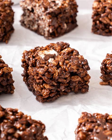 Simple Chocolate Rice Krispie Treat Recipe