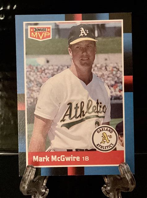 Donruss Mark Mcgwire Bc Bonus Mvps Ebay