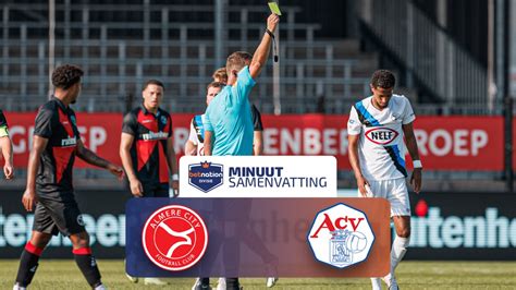 Jong Almere City Vs Acv Assen Betnation Divisie Minuut