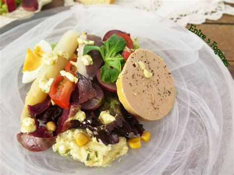 Ensalada De Langostinos Y Anchoas En Salsa Rosa