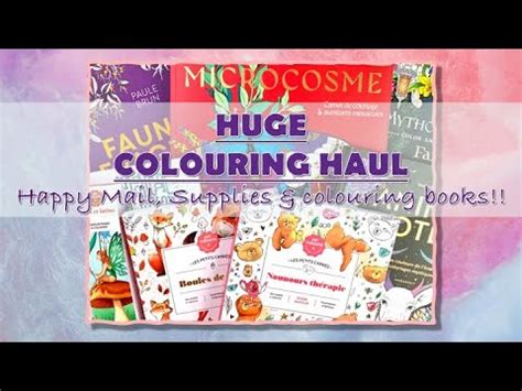 Huge Colouring Book Haul February To July Adult Colouring