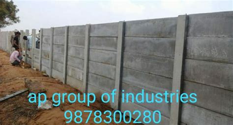 Prefab Rcc Compound Wall Thickness Mm At Square Feet In