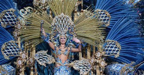 Adriana Pe A Con La Fantas A Lisboa Reina Del Carnaval De Santa