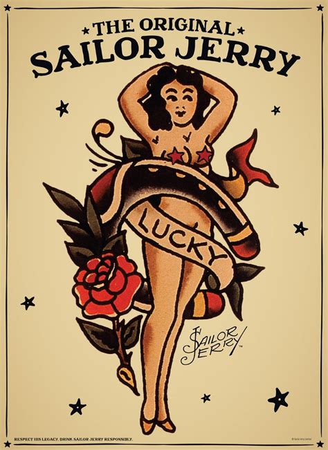 SAILOR JERRY | Sailor jerry tattoos, Sailor jerry, Traditional sailor ...