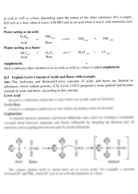 Solution Chemistry Grade 10 Acid Bases And Salts Studypool