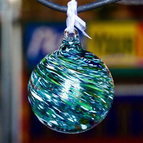 Hand Blown Glass Ornament Tropical Seas In 2019 Hand Blown Glass Blown Glass Art Glass