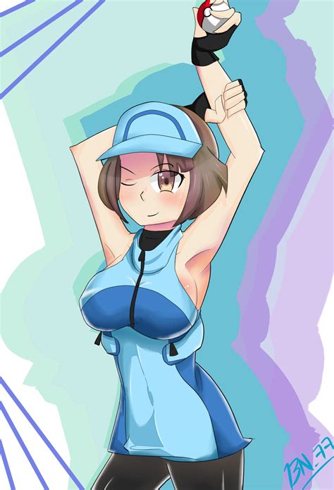 Pokemon Sun And Moon Female Ace Trainer By Black Ninja77 On Deviantart