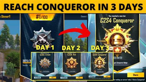 🔥new Reach Solo Conqueror In Just 3 Days In C2s5😱 Platinum To