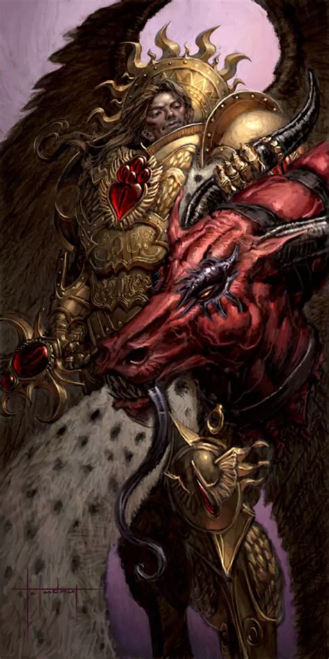 Sanguinius Warhammer 40K Artwork - 40K Gallery