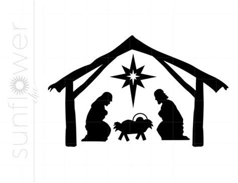 Nativity Silhouette