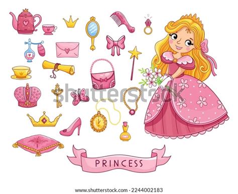 25 686 Magic Pink Princess Stock Vectors And Vector Art Shutterstock